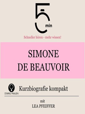 cover image of Simone de Beauvoir